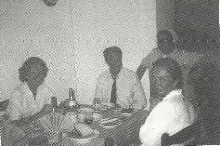 I Reali del Belgio nel ristorante 